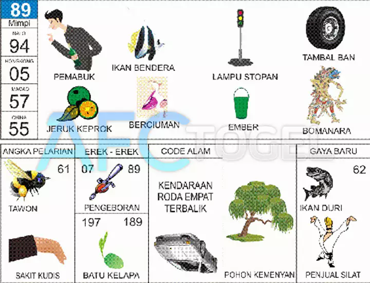buku mimpi erek erek togel 89